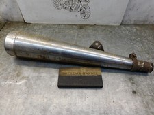 Honda CX 500  Auspuff 37KW Auspuffrohr End Topf rechts Schaldämpfer Sankei Rost!