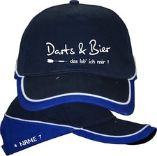 Basecap Dartcap Dart Mütze Hut Kopfbedeckung Turnier Kappe Baseball Cap Shirt 1