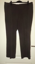 King Field Damen Bundfalten-Hose braun gemütlich elegant Gr 50/52 - 25