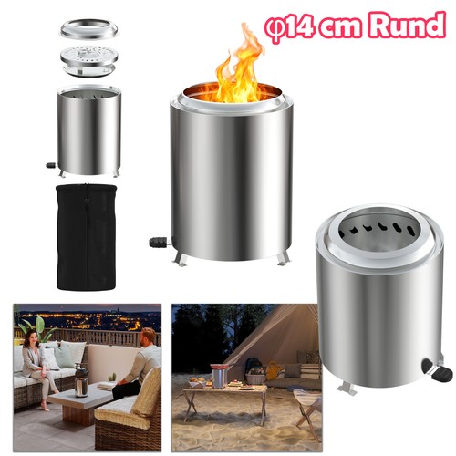 14cm campingkocher raketenofen - 14cm,