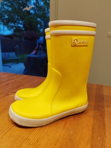 Aigle kinder gummistiefel - gummistiefel, gelb