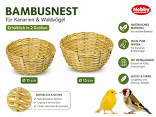 Vogelnest Bambus Brutnest