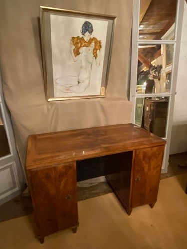 Holztisch tafel sekretär - holztisch,