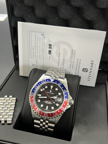 Steinhart ocean gmt pepsi 42mm - ocean,