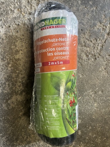 Vogelschutznetz 5x2m 13mm