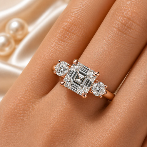 Diamant ehering rotgold - diamant-ehering,