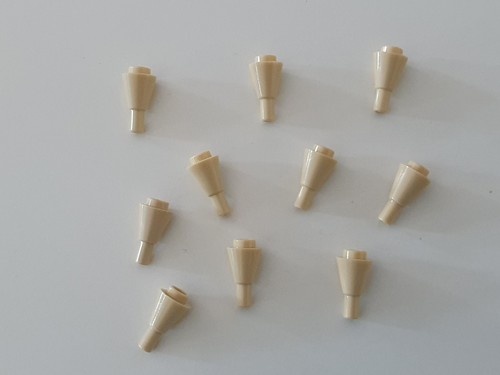 10x lego eistüte eiswaffel - eistüte,