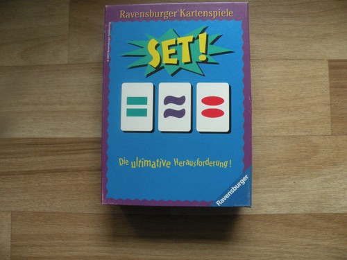 Set gesellschaftsspiel - set,,