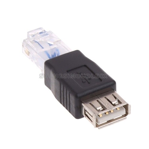 2pcs usb female ethernet - female,