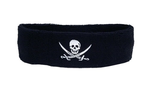 Stirnband pirat mit zwei - pirat,