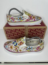Vans x Murakami Slip-on LX multi flower US7 SAMPLE! ULTRA RARE 