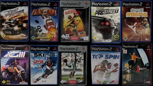 Ps2 sport rennspiele sammlung - ps2,