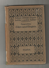 Klopstock AUSGEWÄHLTE ODEN