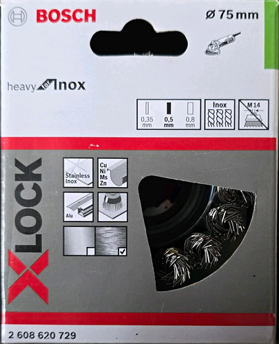 Bosch lock topfbürste inox - bosch, x-lock