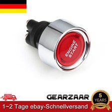 Motor-Start-Knopf 3pins LED Auto Boot Rot 12V 50A Zündung Starter