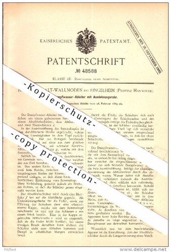 Original patent weule in - original,