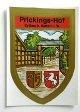 Souvenir-Aufkleber Prickings