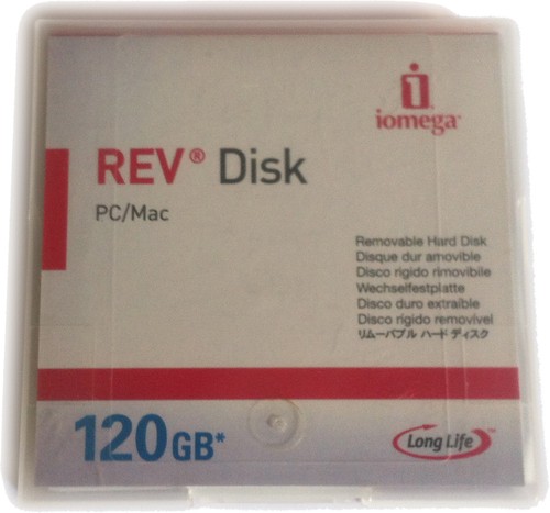 Iomega rev 120gb disk - rev,
