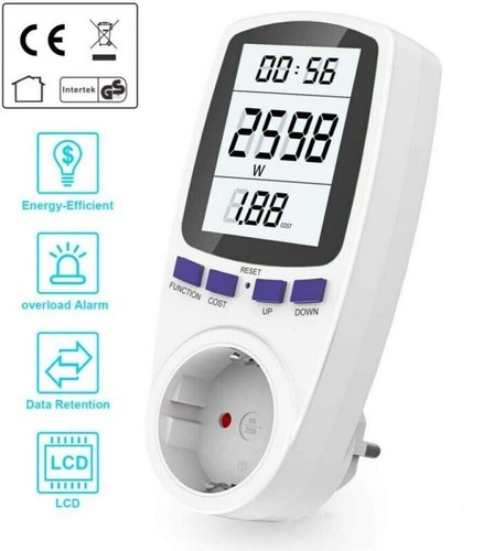 Digital kwh zähler steckdose - digital,