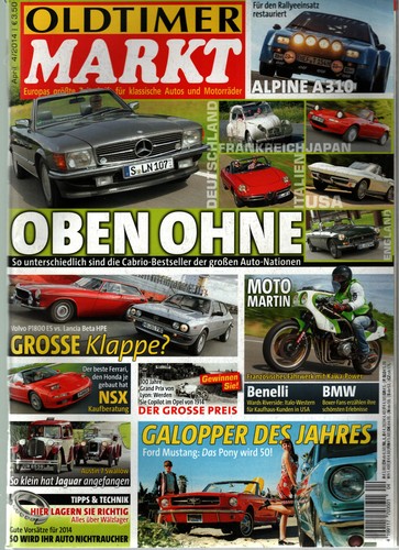 Zeitschrift oldtimer markt - zeitschrift,