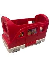 Fisher-Price Zugwaggon Spielzeug Eisenbahn Rot Kinder ab 12 Monate