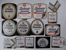 8 Bier-Etiketten - Gilde