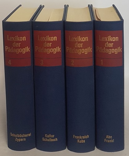 Lexikon der pädagogik - lexikon,