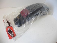 Schutzblech Djerba hinten universal Kotflügel mit Rücklicht fender schwarz