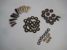 KONVOLUT 54 TRACHTENKNÖPFE IN HIRSCHHORN-OPTIK GEBRAUCHT TOP ZUSTAND