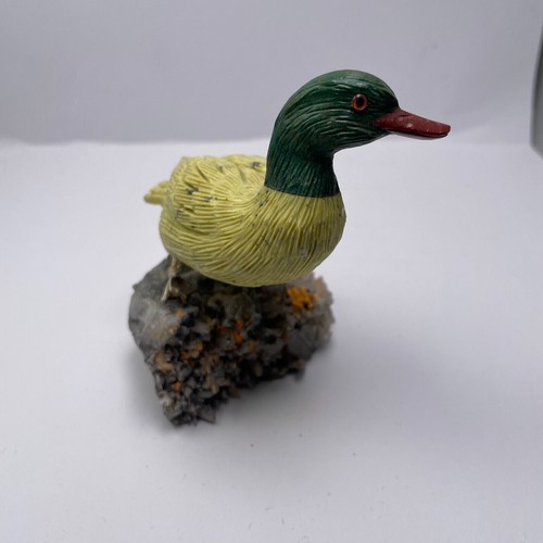 Ente edelstein gravur skulptur - ente,