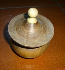 Holzdose Kaffeepaddose