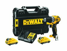 DEWALT Akku-Bohrschrauber DCD701D2-QW 12 V mit 2 Akkus + Ladegerät
