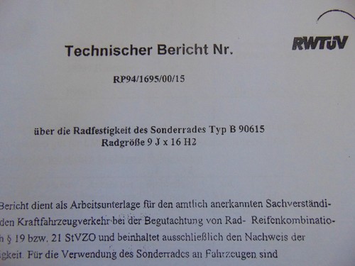 Abe und tüv gutachten für - tÜv,
