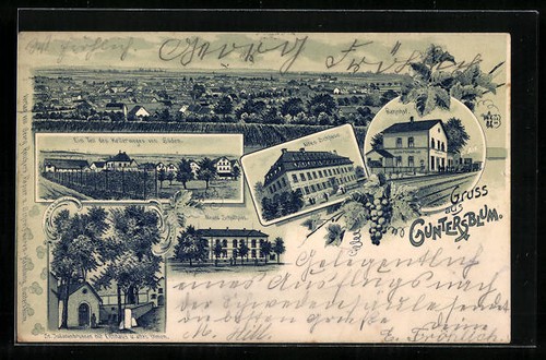 Lithographie guntersblum - lithographie,