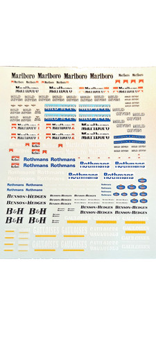 Decals abziehbild - 1:43,