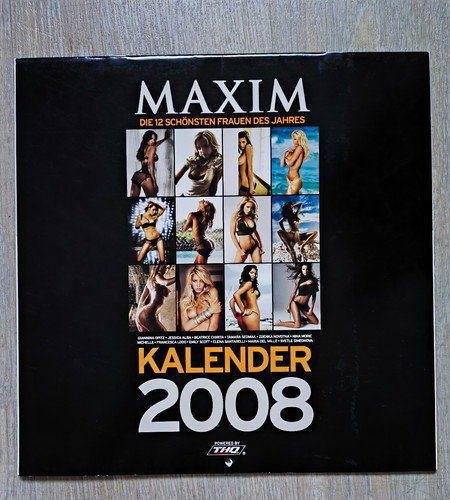 Maxim kalender 2008 jessica - maxim,