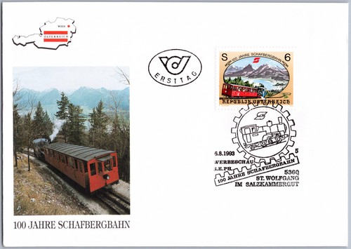 österreich fdc wolfgang - Österreich,