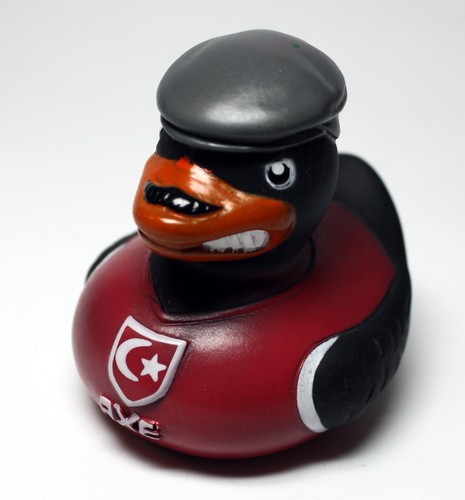 Axe ente gummiente rubber duck - rubber,