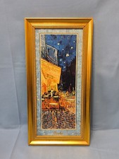 Goebel Artis Orbis Porzellanbild – Van Gogh „ Café de nuit “ gerahmt 