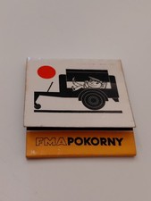 Streichholzheftchen, FMA Pokorny, Kompressoren, Demag, Deutz, Frankfurt (M) West