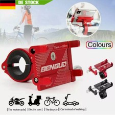 Universal Handyhalterung Alu Fahrrad Motorrad Halterung Handy Smartphone Halter