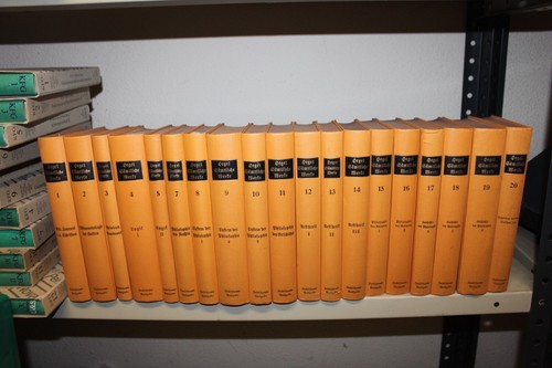 Hegel sämtliche werke - sämtliche,