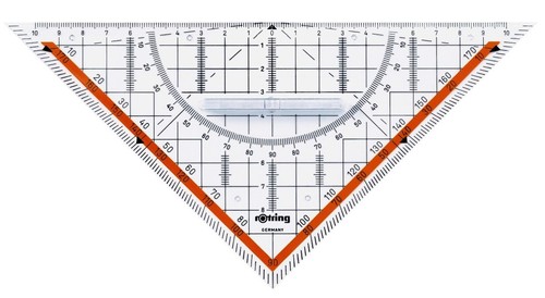 Rotring zeichendreieck 822 - rotring,