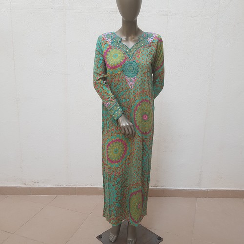 Farbenfrohes maxikleid - maxikleid, /