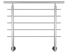 AB5 Alu Geländer Set 1,5 m