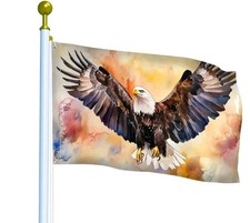 90x150cm Flagge Fahne  American Eagle Adler