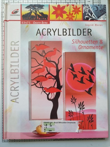 Acrylbilder silhouetten - silhouetten, &