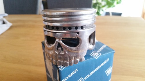 Piston skull totenkopf aus - skull,