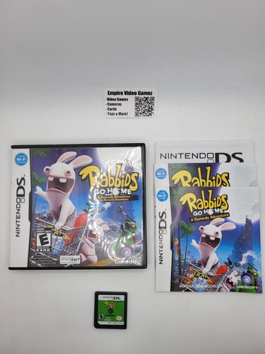 Rabbids home nintendo ds - rabbids,