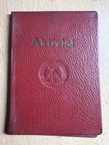 Ddr ausweis urkunde - -,